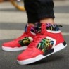 Baskets tendance unisexes, chaussures de skate montantes, chaussures hip-hop décontractées et élégantes