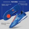 Chaussure de football en salle KELME pour hommes, crampons de football avec soutien de la voûte plantaire, baskets de futsal per