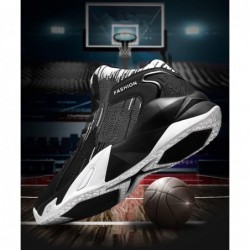 Chaussures de basket-ball montantes tendance pour hommes Floette, baskets de basket-ball respirantes et décontractées pour la ma