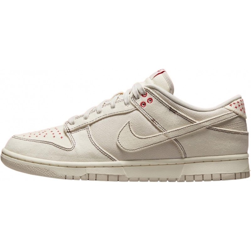 Chaussure Nike Dunk Low Retro SE pour homme, marron clair/ivoire pâle