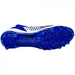 Chaussures de football Nike Alpha Menace Pro 2 Mid BV3945-101 pour homme Blanc-Royal-Noir