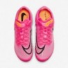 Chaussures d'athlétisme Nike Ja Fly 4 (DR2741-100, Voile/Twist citron clair/Rose féroce)