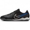 Chaussures de football Nike Tiempo Legend 10 Academy Indoor/Court basses (DV4341-040, Noir/Hyper Royal/Chrome)