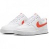 Baskets d'entraînement NIKE pour homme, blanc, rouge picante