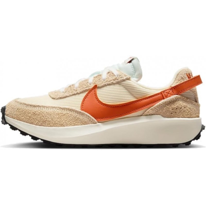 Nike Waffle Debut Vintage (DX2931-100, Mousseline/Orange feu de camp-Lait de coco)