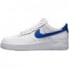 Chaussure de basket-ball Nike Air Force 1 '07 An20 pour homme, blanc/bleu roi/blanc