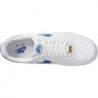 Chaussure de basket-ball Nike Air Force 1 '07 An20 pour homme, blanc/bleu roi/blanc