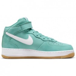 Chaussures Nike Air Force 1 Mid pour homme, bleu sarcelle délavé/blanc-gomme