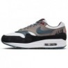 Nike Air Max 1 PRM Escape pour homme Blanc/Bleu ardoise-Noir (FJ0698 100)