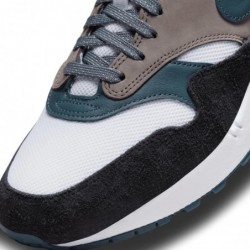 Nike Air Max 1 PRM Escape pour homme Blanc/Bleu ardoise-Noir (FJ0698 100)