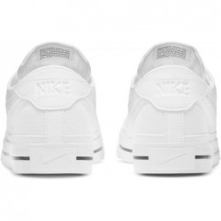 Nike Court Legacy CNVS Homme Modèle : Cw6539-100 Blanc/Blanc/Noir