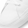 Nike Court Legacy CNVS Homme Modèle : Cw6539-100 Blanc/Blanc/Noir