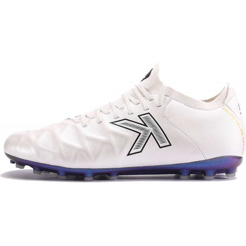 Crampons de football KELME en cuir de veau pour hommes et femmes - Chaussures de football pour extérieur/intérieur unisexes, tai