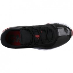 Nike Jordan 11 CMFT Low Bred pour homme Noir/Blanc-Rouge gym (DM0844 005)