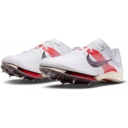 Nike Air Zoom Victory EK Eluid Kipchoge Chaussures d'athlétisme à pointes Blanc Rouge Homme FJ0668-100