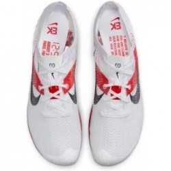 Nike Air Zoom Victory EK Eluid Kipchoge Chaussures d'athlétisme à pointes Blanc Rouge Homme FJ0668-100