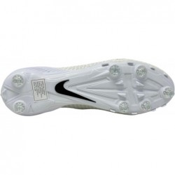 Chaussures de football à crampons amovibles Nike Alpha Menace Elite 2 D pour homme Noir-Blanc CI1530-001