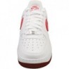 Baskets Nike Air Force 1 Low pour femme, blanc/rouge équipe/rouge dragon/adobe