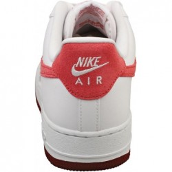 Baskets Nike Air Force 1 Low pour femme, blanc/rouge équipe/rouge dragon/adobe