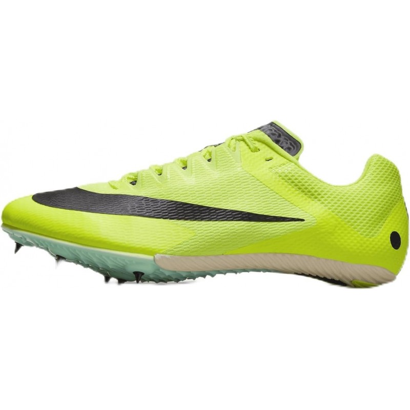 Chaussures d'athlétisme Nike Rival Sprint (DC8753-700, Volt/Mousse menthe/Lait de coco/Violet caverne)