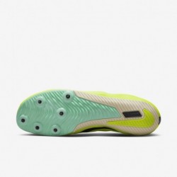 Chaussures d'athlétisme Nike Rival Sprint (DC8753-700, Volt/Mousse menthe/Lait de coco/Violet caverne)