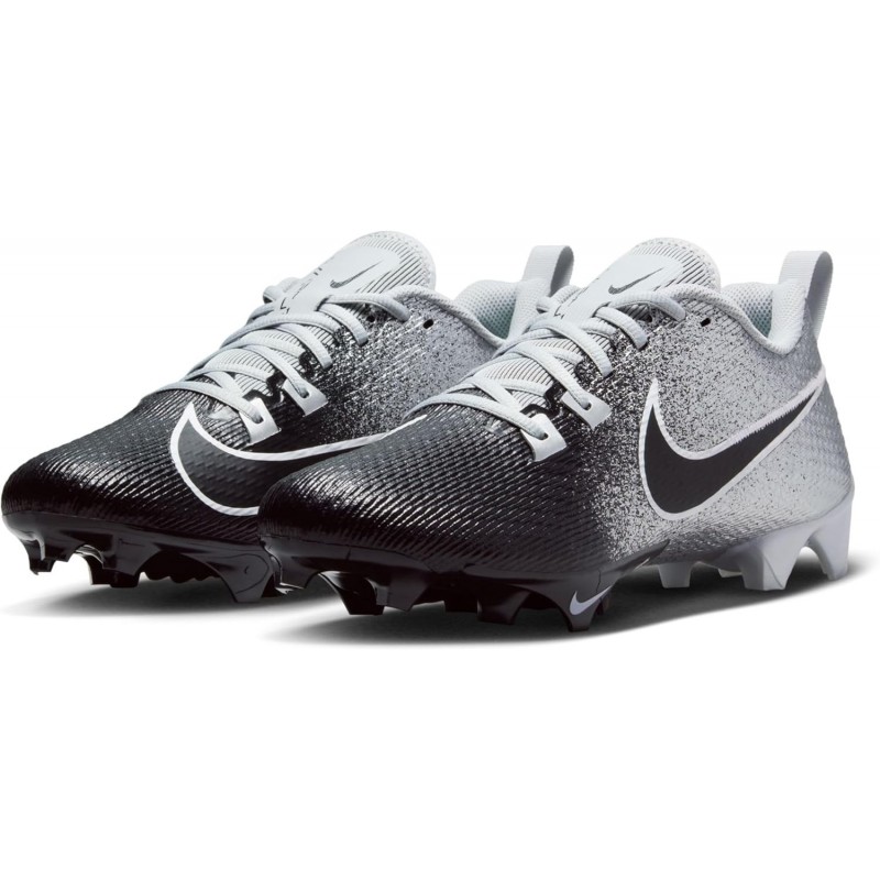 Chaussures de football Nike Vapor Edge Speed 360 2 pour homme (DA5455-003, argent/blanc/gris fumé clair/noir)