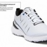 Chaussures de golf athlétiques pour hommes SQAIRZ Speed2, chaussures de golf, conçues pour l'équilibre et la performance, pointe