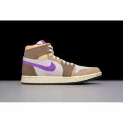 Jordan 1 High Zoom Air CMFT pour homme Palomino/Melon Tint-Wild Berry DV1307-205