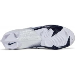 Chaussure de football à crampons Nike Vapor Edge Pro 360 pour homme « Blanc/Bleu nuit marine » (AO8277-106)