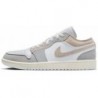 Chaussures Nike Air Jordan 1 Low pour Homme Tech Grey/LT Orewood Brown-Blanc DN1635-002