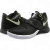 Chaussure de basket-ball d'entraînement Nike pour homme, noir/blanc/volt