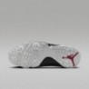 Chaussures de golf Air Jordan 9 G (FJ5934-100, blanc/noir/rouge véritable)