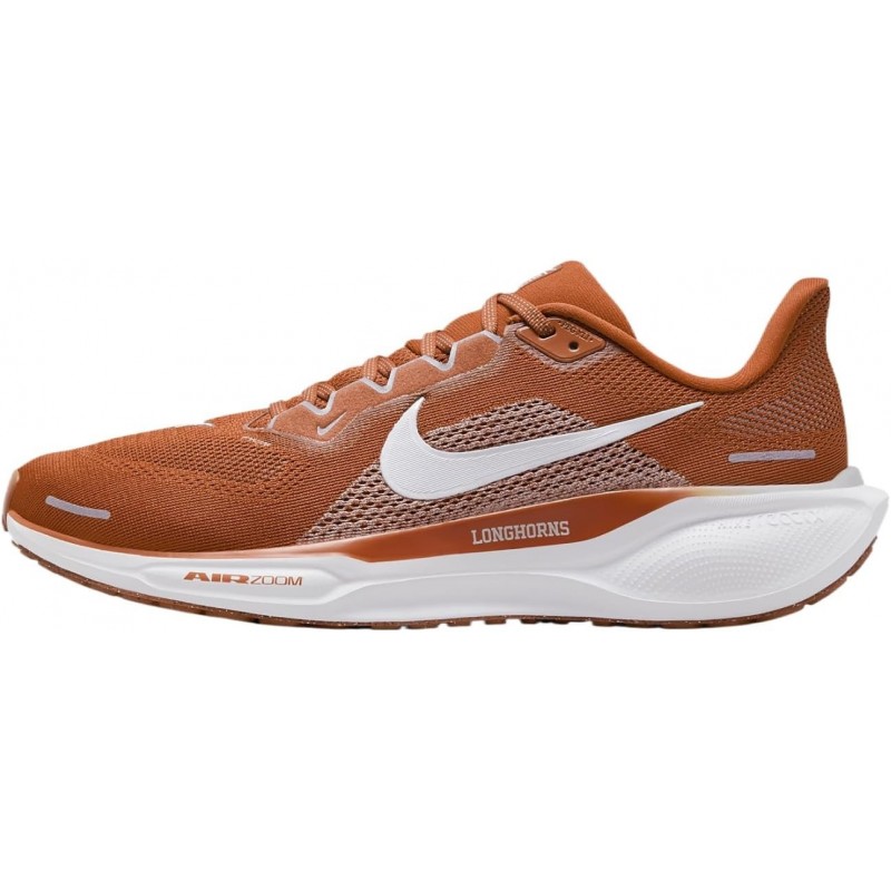 Chaussures de course sur route Nike Pegasus 41 Pegasus 41 pour homme Texas (FZ5145-800, Orange désert/Blanc/Gris loup/Blanc)