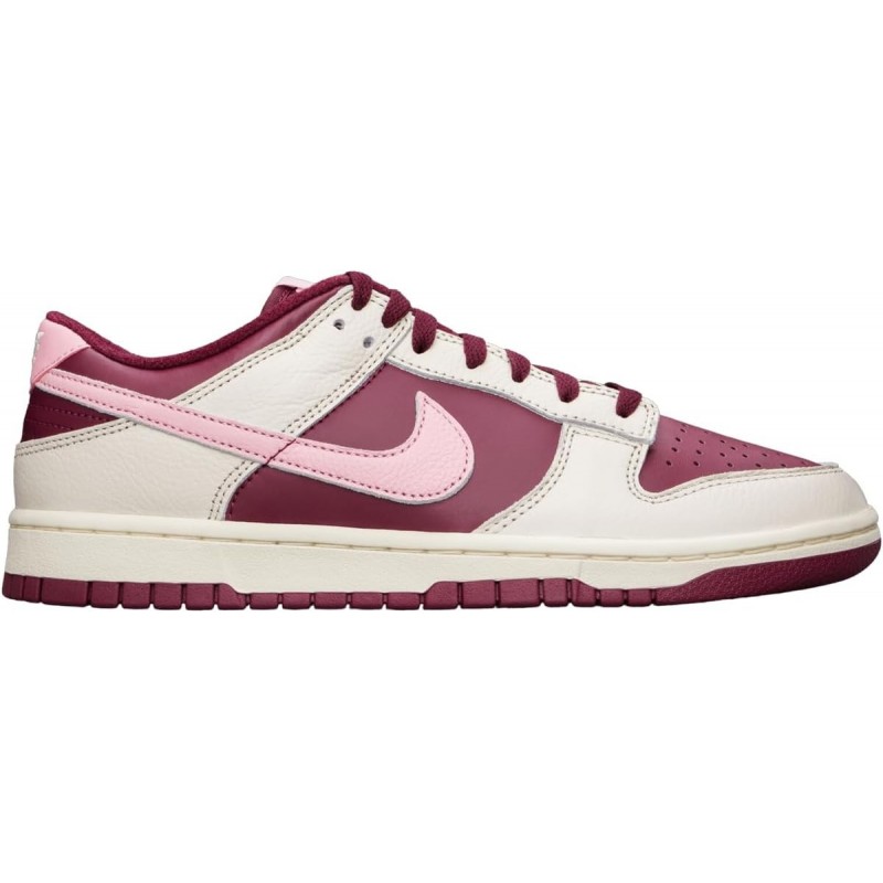 Chaussures NIKE Dunk Low Retro PRM pour homme Ivoire pâle/Rose doux moyen