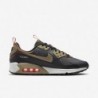 Chaussures Nike Air Max 90 Drift pour homme (FB2877-002, gris fumé foncé/noir/hyper cramoisi/kaki)