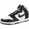 Chaussures de basket-ball Nike pour hommes, blanc, noir, orange total