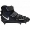 Chaussures de football à crampons amovibles Nike Force Savage Elite 2 D CI1710-001 pour homme Noir-Blanc