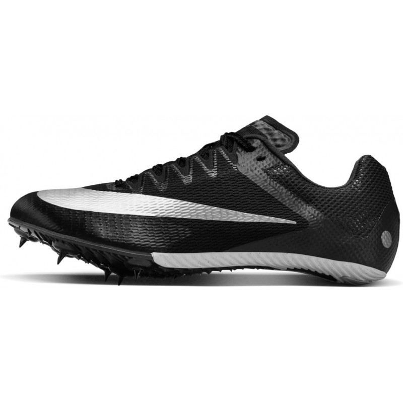 Chaussures d'athlétisme Nike Zoom Rival Sprint nkDC8753 001 (Noir/Argent métallique)