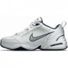 Chaussures de marche Nike Air Monarch IV pour hommes, blanc métallisé argent 102