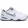 Chaussures de marche Nike Air Monarch IV pour hommes, blanc métallisé argent 102