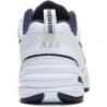 Chaussures de marche Nike Air Monarch IV pour hommes, blanc métallisé argent 102