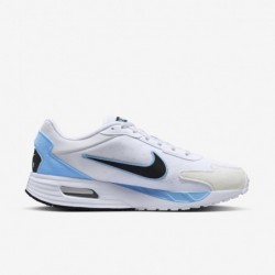 Chaussures Nike Air Max Solo pour homme (DX3666-103, blanc/bleu verseau/blanc/noir)