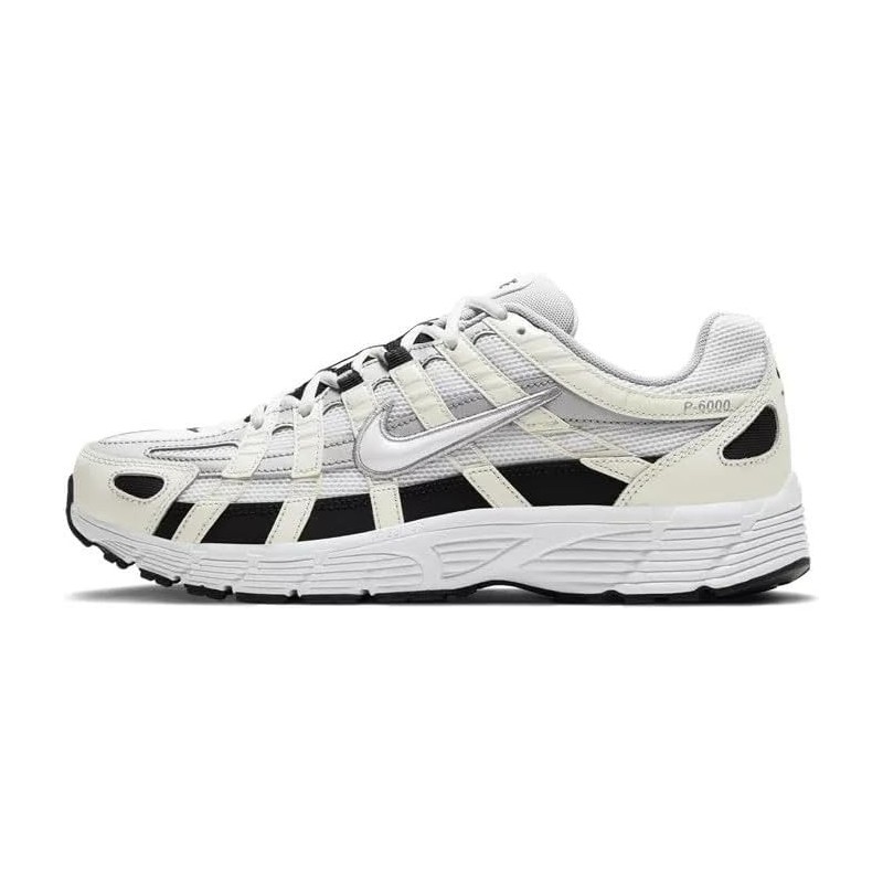 Nike P-6000 Baskets de course pour hommes CD6404 Chaussures de sport (voile blanc loup gris 101)