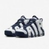 Chaussures Nike Air More Uptempo '96 pour homme (FQ8182-100, blanc/or métallique/rouge université/bleu marine minuit)