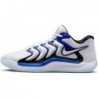 Chaussures de basket-ball Nike KD17 (FJ9487-100, Blanc/Noir/Game Royal/Blanc)