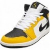 Air Jordan 1 Mid (DQ8426-701, Jaune Ocre/Blanc/Jaune Ocre/Noir)