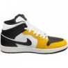 Air Jordan 1 Mid (DQ8426-701, Jaune Ocre/Blanc/Jaune Ocre/Noir)