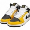 Air Jordan 1 Mid (DQ8426-701, Jaune Ocre/Blanc/Jaune Ocre/Noir)