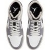 Jordan 1 Mid SE Craft Cement Gris/Noir-Blanc pour Homme (DZ4136 002)