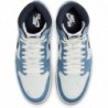 Jordan 1 Retro High OG Denim pour homme Blanc sommet/Obsidienne (FQ2947 100)